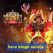 livro bingo naruto